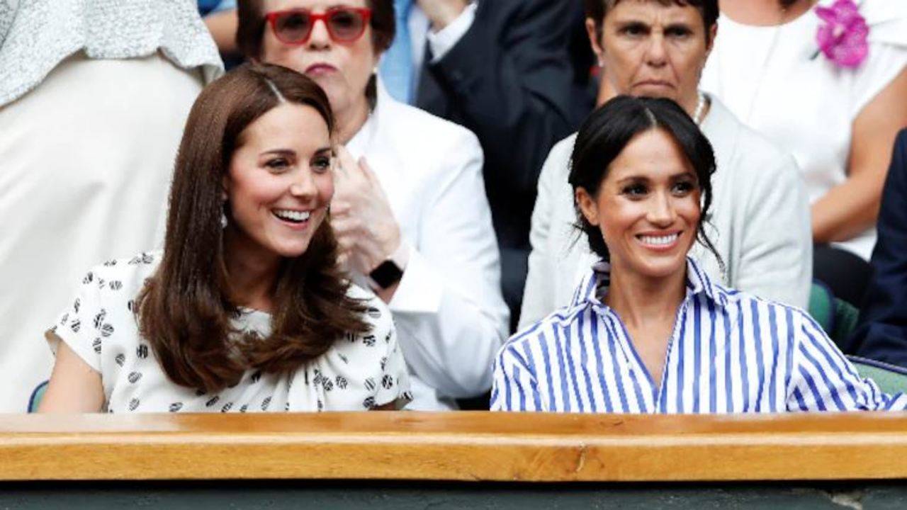 Here's Exactly What Kate & Meghan Wore to Wimbledon (& Why Meghan's Outfit  Was a Sweet Tribute to Prince Harry)