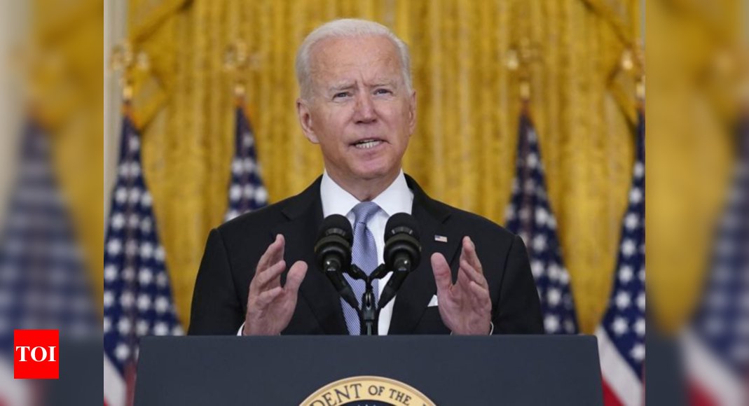 I stand squarely behind decision to withdraw troops from Afghanistan: Biden