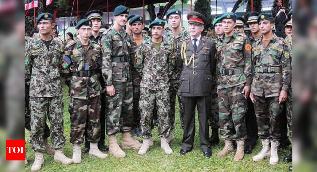 Afghan soldiers undergoing training in India stare at an uncertain future