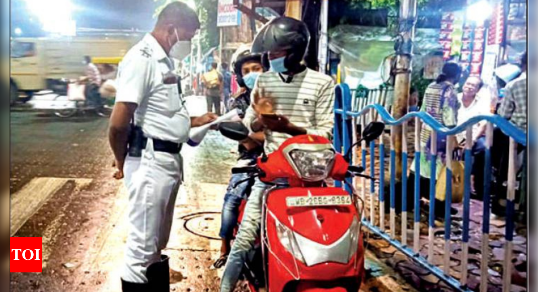 Kolkata: Stern cop warning for curb violators