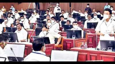 Furore in Tamil Nadu assembly as DMK, opposition spar over unkept ...