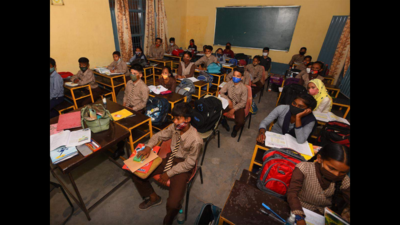 Kanpur schools reopen for students of class 9 to 12