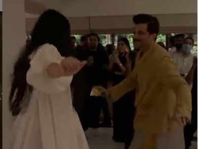 New bride Rhea Kapoor dances her heart out with papa Anil Kapoor during her wedding party- Watch