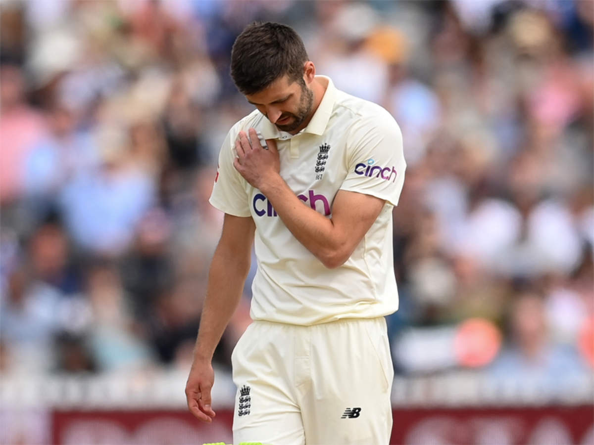 Mark Wood suffers shoulder injury, doubtful for third Test against India |  Cricket News - Times of India