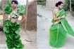 Meet Sarbajit Sarkar aka Neel Ranaut, the 'village fashion influencer' from Tripura who recreates celeb looks with leaves and flowers