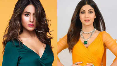 Hina Khan Xxx - Hina Khan extends support to Shilpa Shetty as she is back on the sets of a  reality show amid Raj Kundra pornography case controversy | Hindi Movie  News - Times of India
