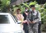 Kangana spotted in town amid Mumbai rains