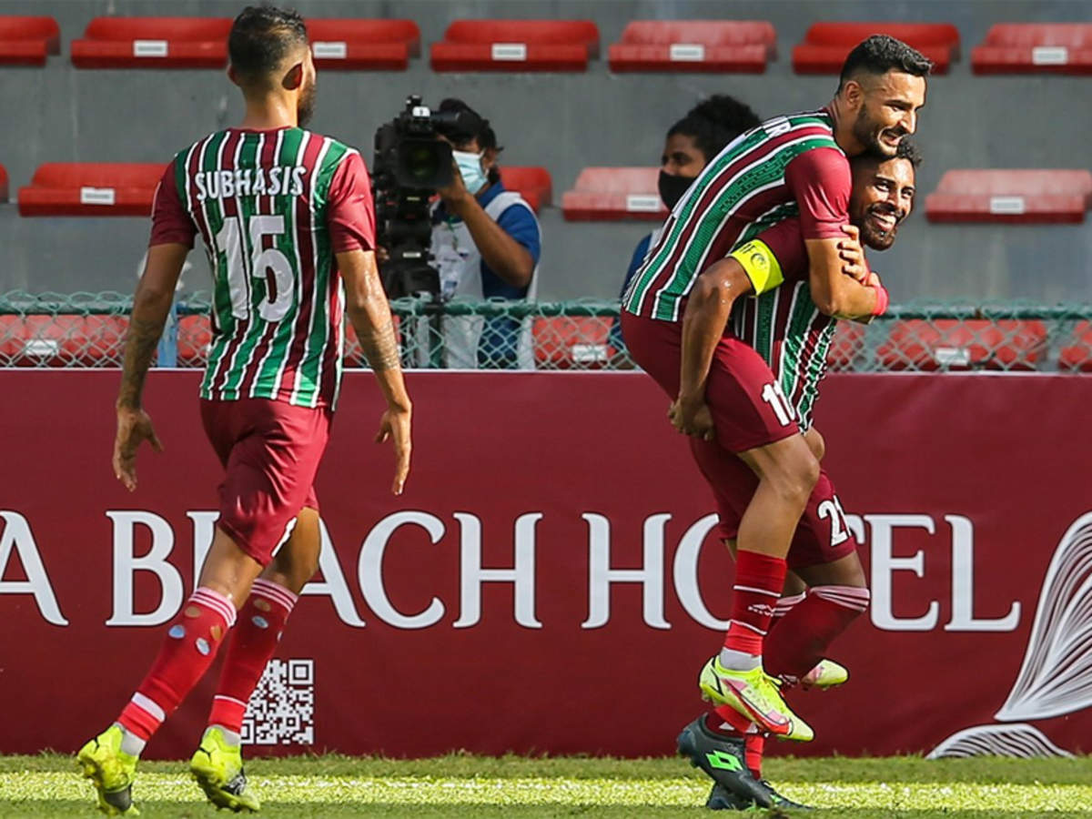 Atk Mohun Bagan Beat Bengaluru Fc 2 0 In Afc Cup Group Match Football News Times Of India