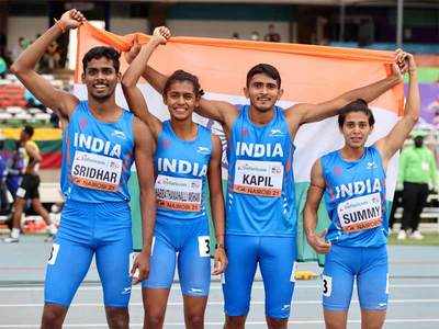 Indian mixed 4x400m relay team wins bronze in U-20 World Athletics Championships