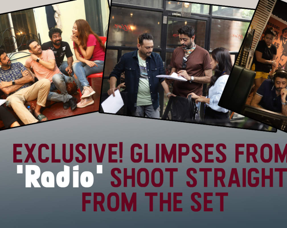 
Exclusive! Glimpses from 'Radio' shoot with cast and crew

