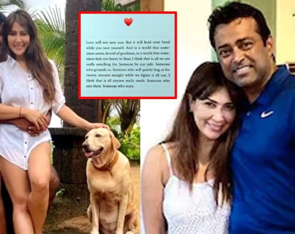 
Have Kim Sharma and Leander Paes made their relationship official with this post about 'finding love'?

