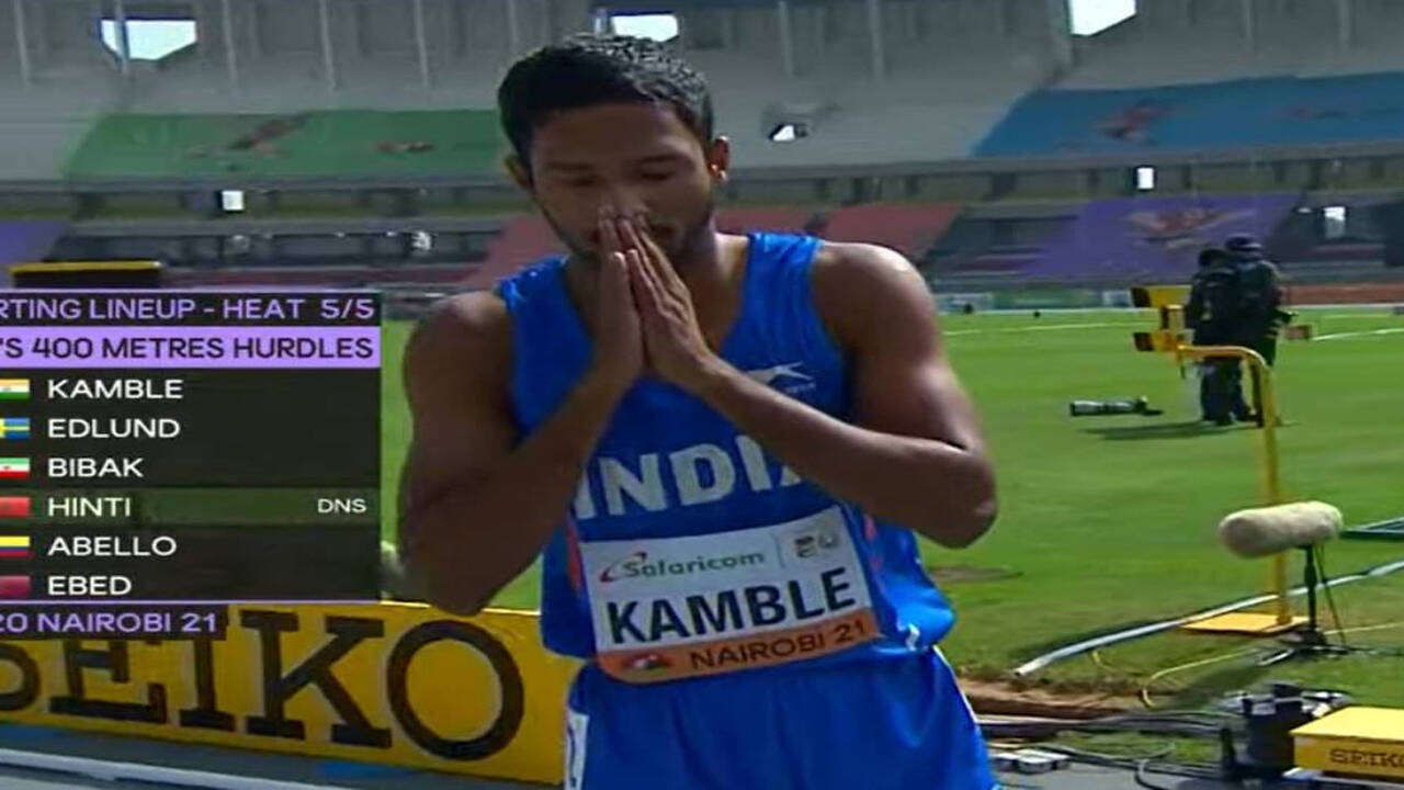World Athletics U20 Championship: India's Rohan Kamble qualifies for  semi-final of 400m hurdles | More sports News - Times of India