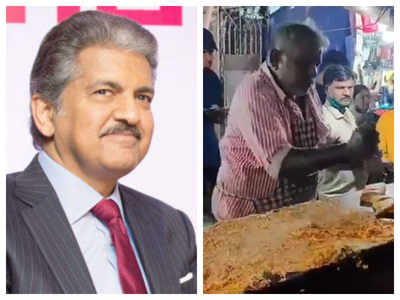 Anand Mahindra feels hungry after watching a dosa maker who is faster than robots