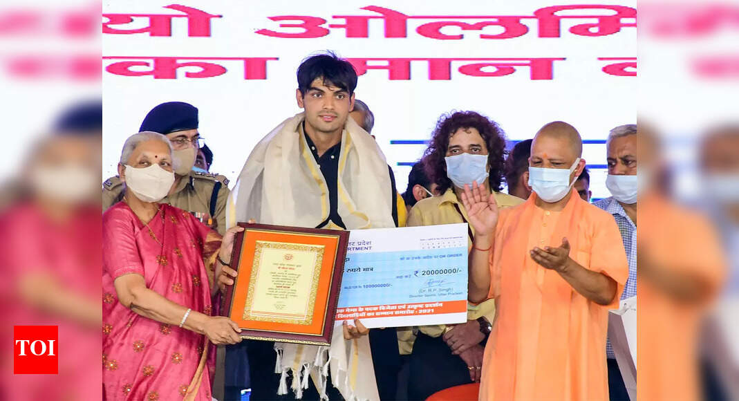 Neeraj Chopra, Ravi Dahiya, PV Sindhu among Tokyo achievers feted by UP ...