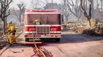 California Wildfires: Dozens Of Homes Burn As California Wildfire Siege ...