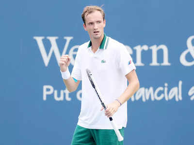 Top seed Daniil Medvedev into Cincinnati Masters last-eight