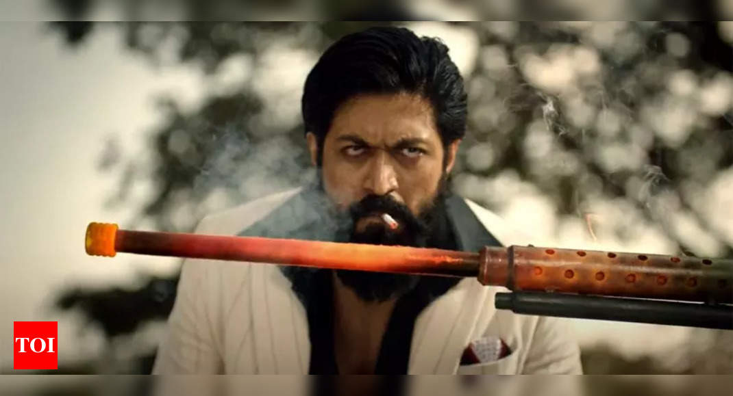 KGF: Chapter 2 satellite rights sold for a whopping price - Times of India