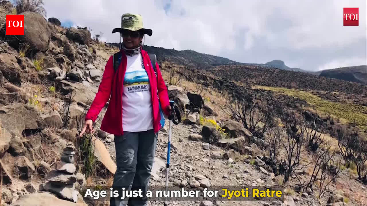 52-year-Old mountaineer: 52-year-old Jyoti Ratre from Bhopal scales Mt ...