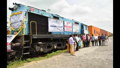 Southern Railway launches container train services from Chennai to Navi Mumbai