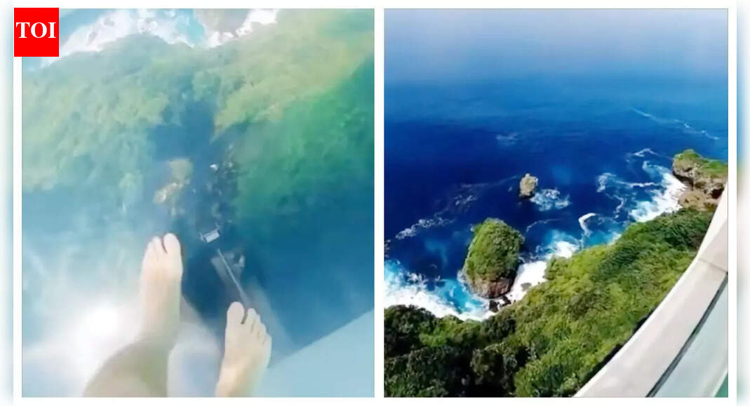 Vertigo warning: Sky deck infinity pool