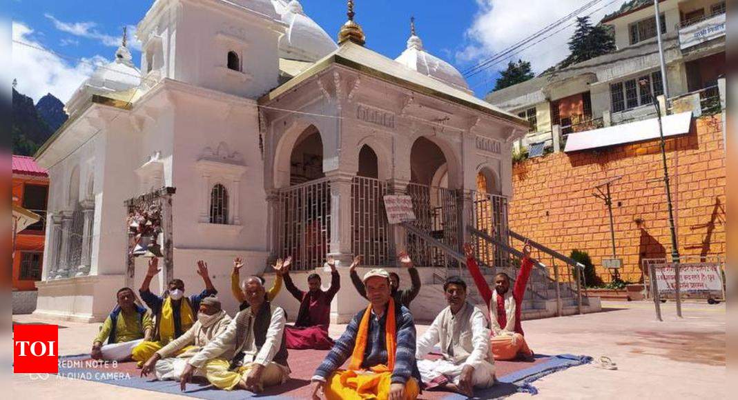 Gangotri shrine priests start Dev Ashirvad Yatra against Char Dham ...