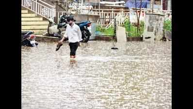 Many areas waterlogged as rains pound city