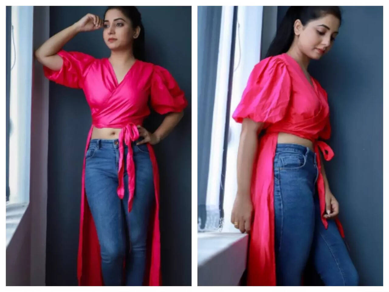 Ladies Modern Denim Jacket Decoration Material: Button at Best Price in  Mumbai | Al Madina Garments