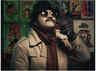 Rishab Shetty as Detective Diwakara in 'Bell Bottom'