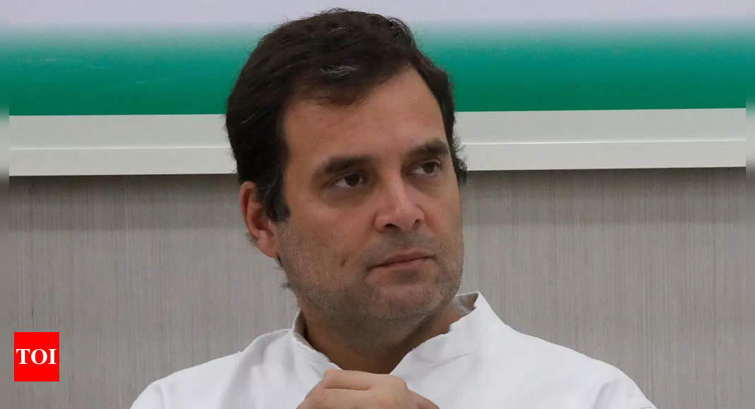 Rahul meets Baghel, Singh Deo in bid to resolve differences in Chhattisgarh