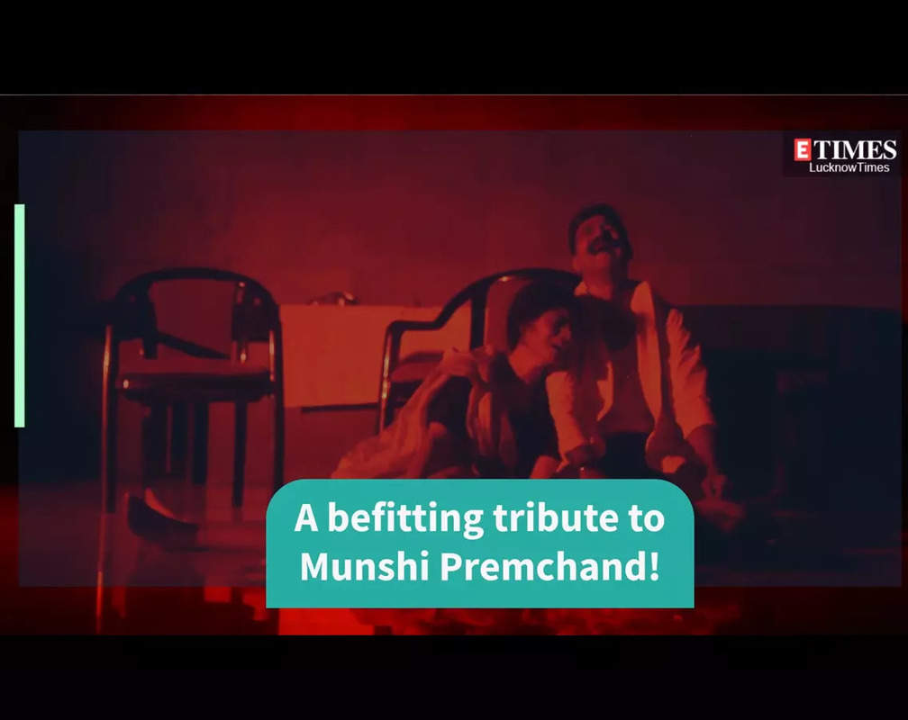 
A befitting tribute to Munshi Premchand!
