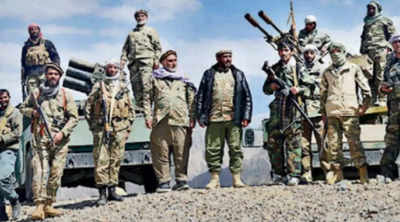 With machine gun nests, mortars, surveillance posts, Panjshir fighters dig in to defend valley