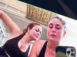 BFFs Kareena Kapoor Khan & Amrita Arora’s gym sessions are all about selfies and sweat