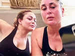 BFFs Kareena Kapoor Khan & Amrita Arora’s gym sessions are all about selfies and sweat