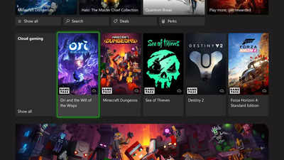 Microsoft to soon bring Xbox Cloud gaming to consoles