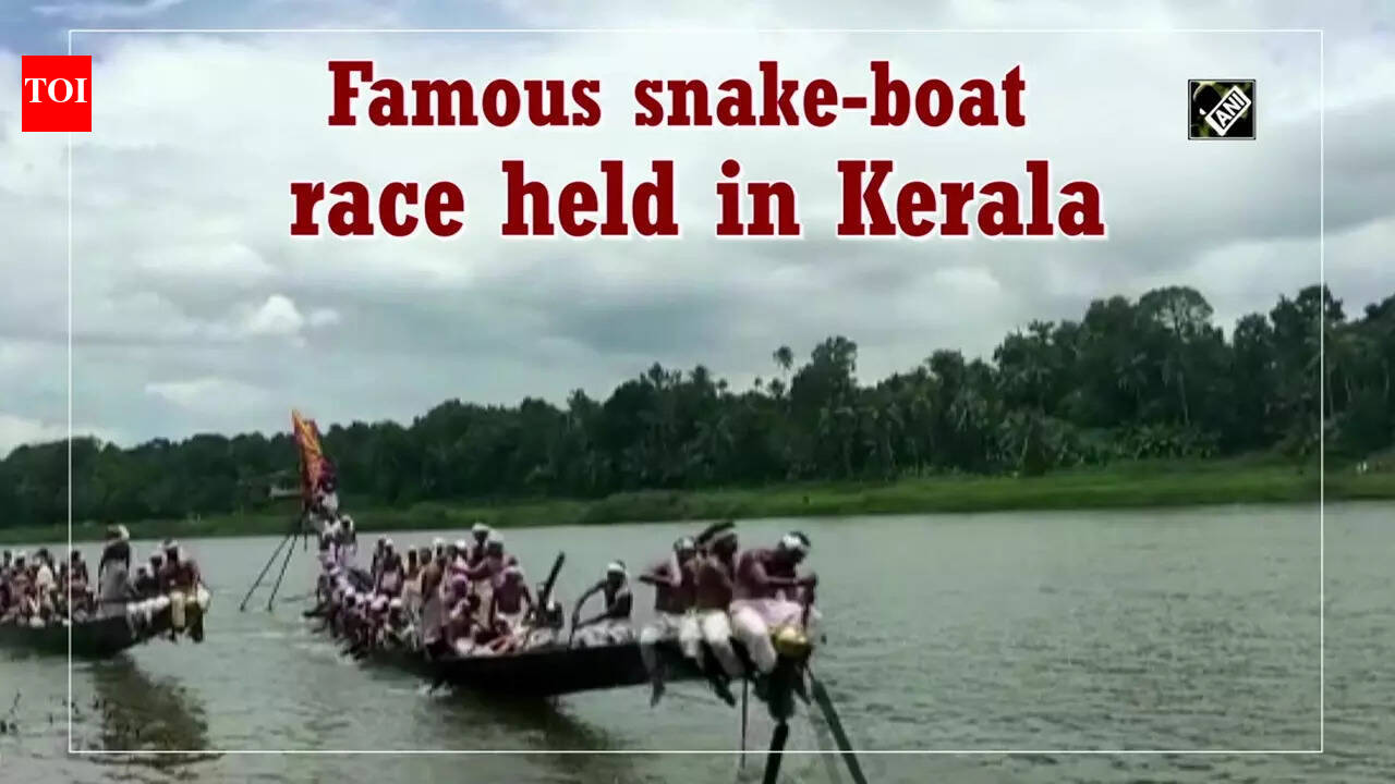boat race: Famous snake-boat race held in Kerala