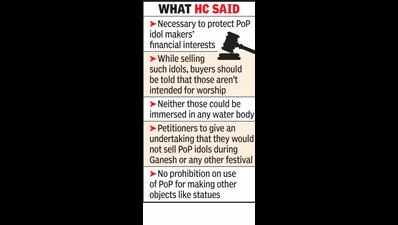 HC allows sale of POP idols with riders
