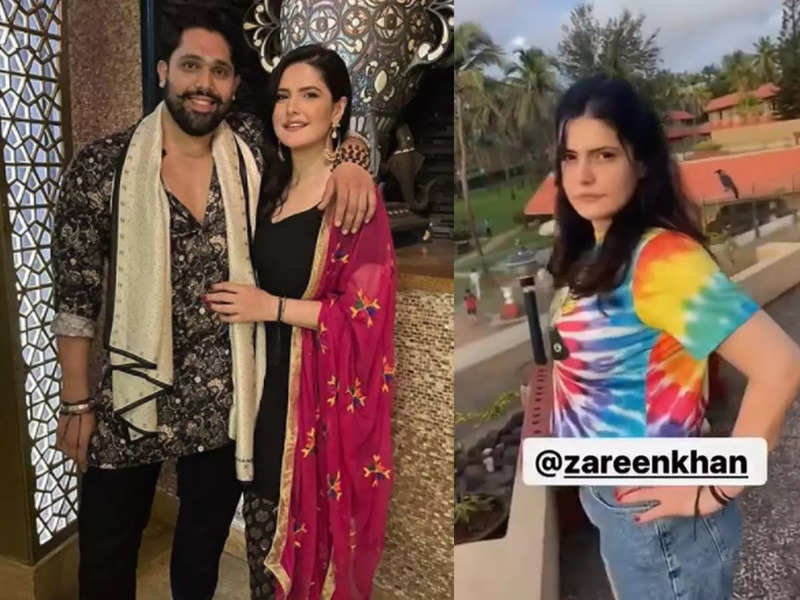 Zareen Khan is dating Shivashish Mishra of Bigg Boss fame; the couple is holidaying in Goa