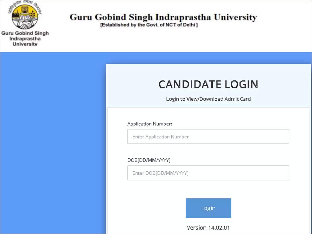 Ipu Cet Admit Card 21 Released Download Here Times Of India