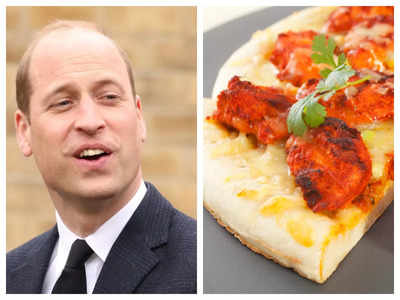 Prince William loves Chicken Curry as Pizza topping!