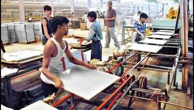 Gujarat: Container shortage, high freight dent ceramic exports