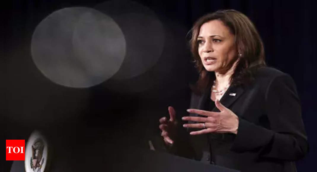 Kamala Harris condemns Kabul terror attack