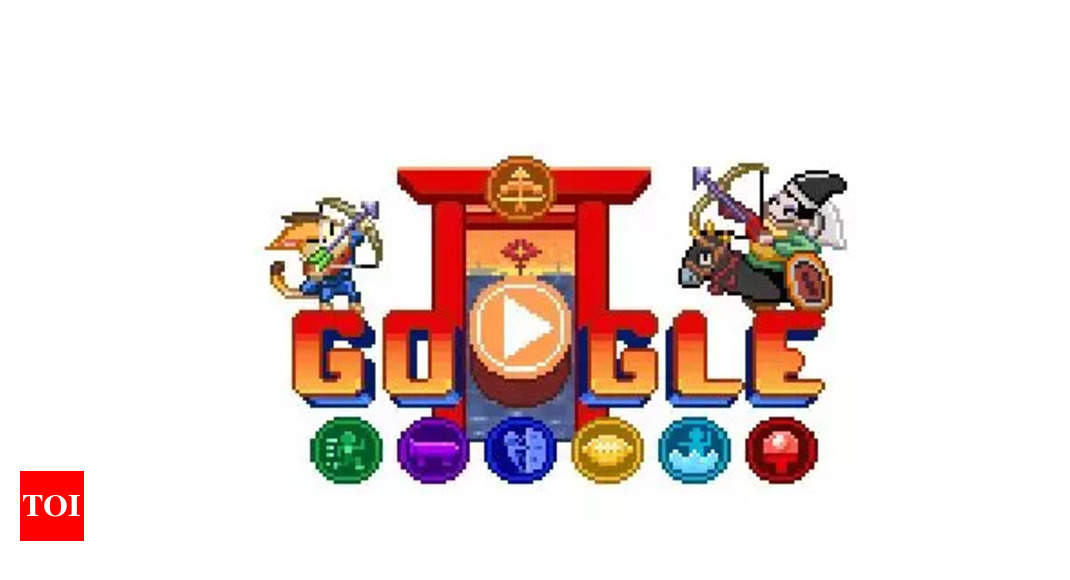 Google Doodle Lucky Ninja Cat, Google Doodle celebrates commencement of  Tokyo Paralympics 2020 with Champion Island Games
