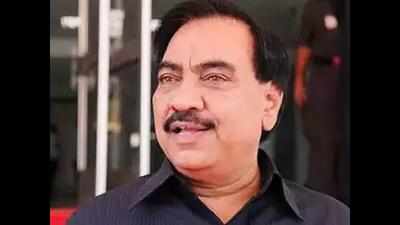 Mumbai: ED attaches over Rs 5 crore assets of NCP leader Eknath Khadse, others in money laundering case