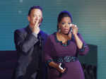 Stars on Oprah's last show