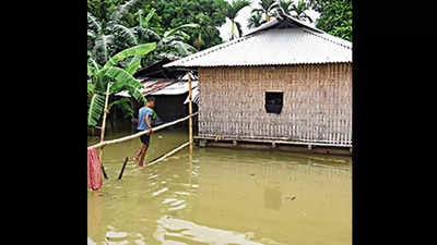 Assam: Fresh wave of floods hits Majuli, Kaziranga