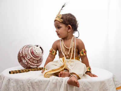 Image of krishna janmashtami indian baby-NQ681052-Picxy