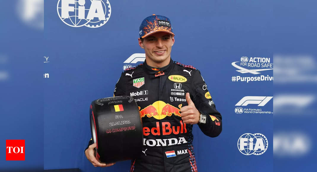 F1: Verstappen Leads Williams's Russell In Dramatic Belgian GP ...