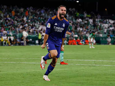 Dani Carvajal volley gives Real Madrid second win of season
