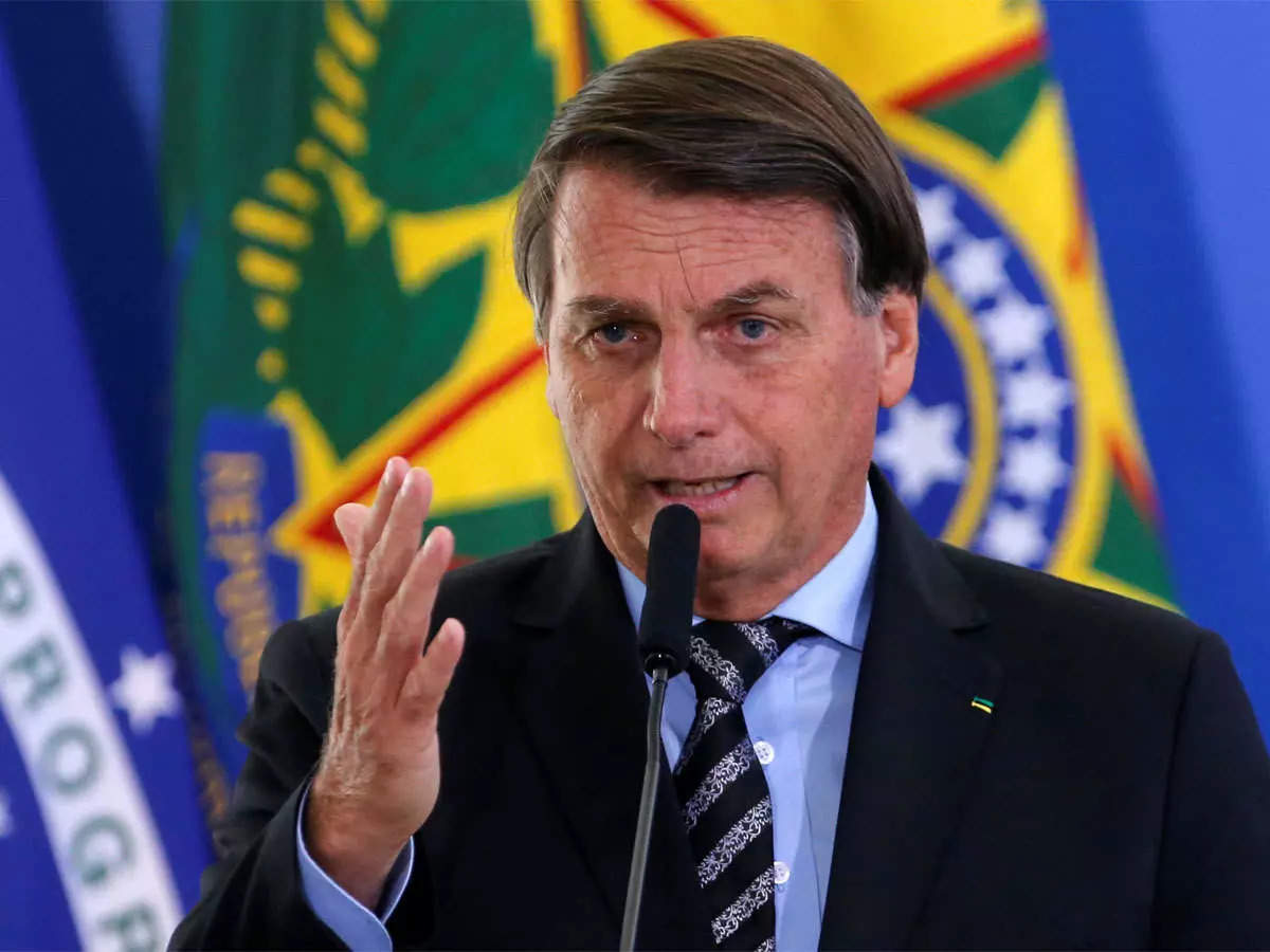 Brazilian far-right President Jair Bolsonaro says he will be arrested,  killed or declared winner - Times of India