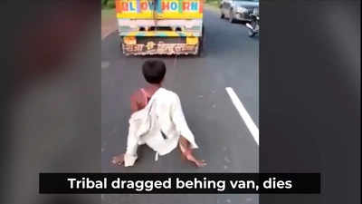 Viral video: Tribal beaten, dragged behind pick-up, dies